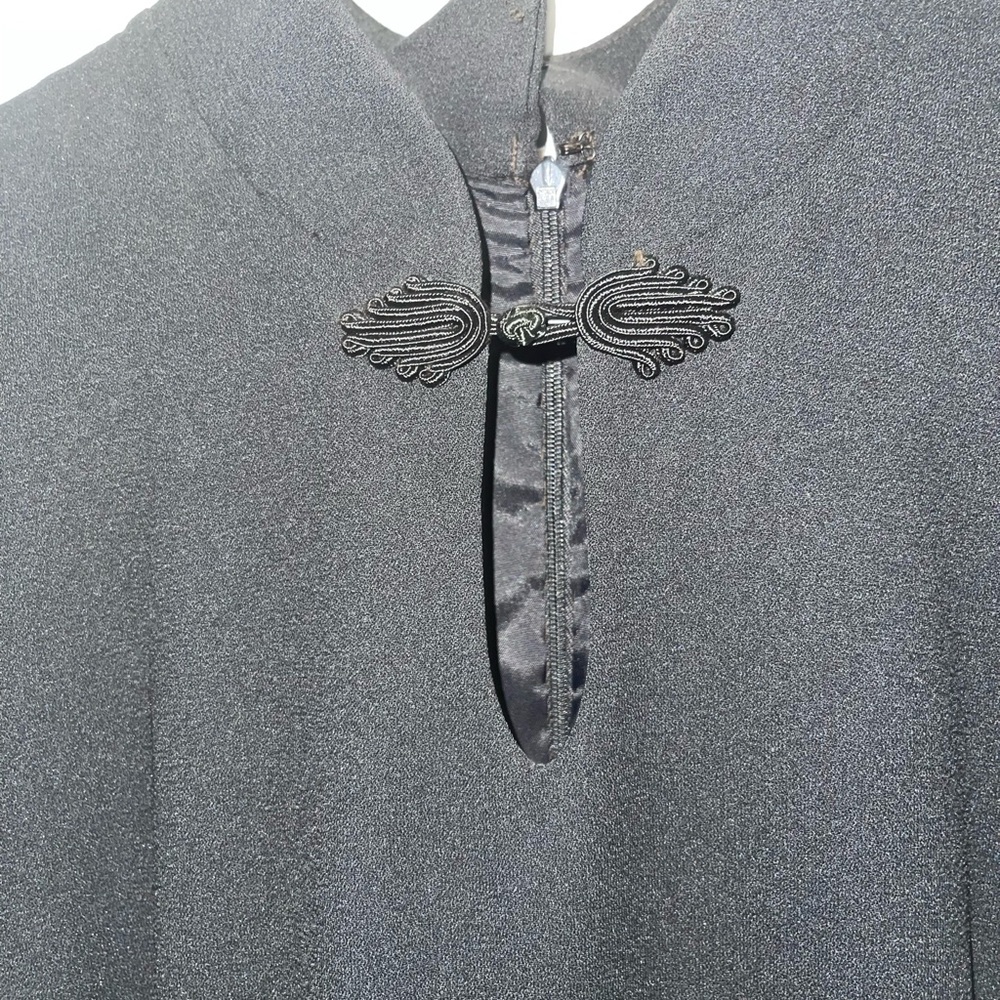 Vintage Maggy London Black Sheath Dress